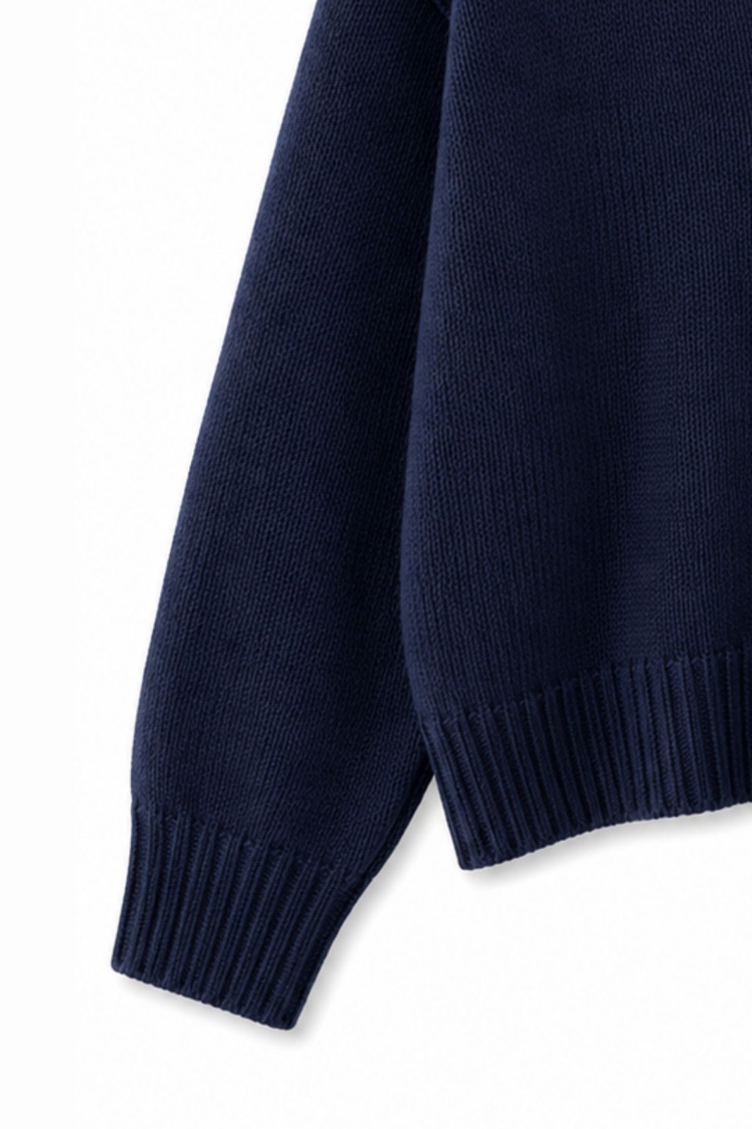 MD04144-06_BLU MAGLIONE MORBIDO GIROCOLLO IN LANA - Blu, TU