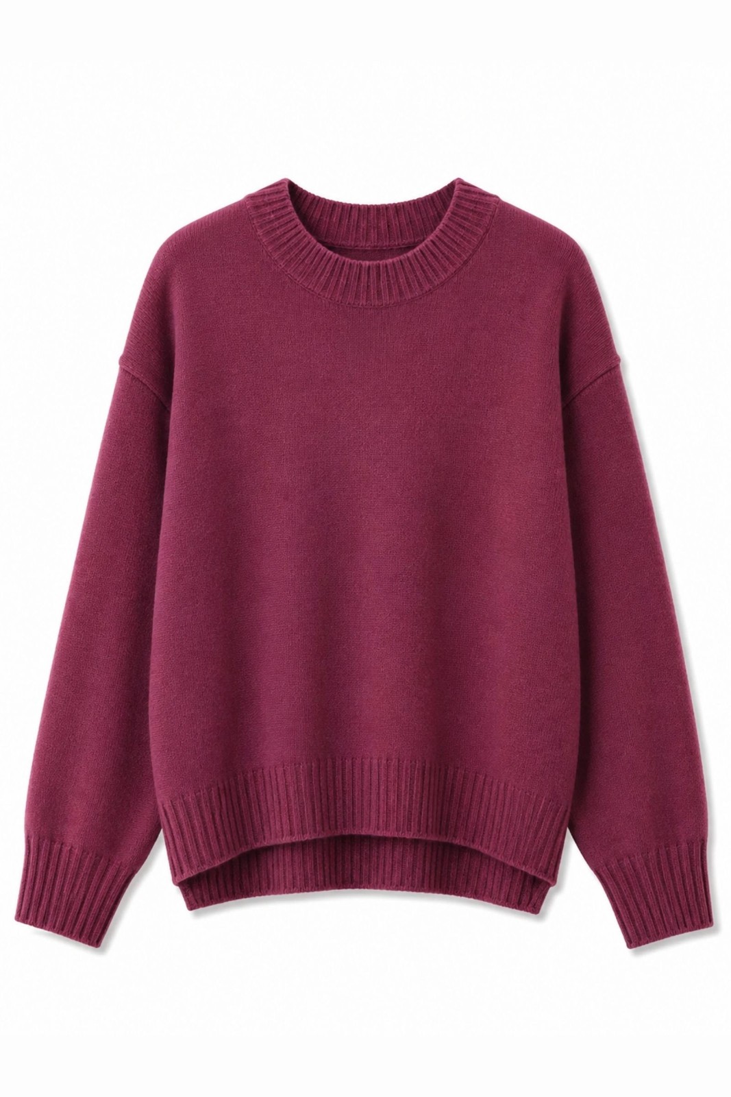 MD05159-06_BORDEAUX MAGLIONE COMFORT FIT GIROCOLLO - Bordeaux, TU