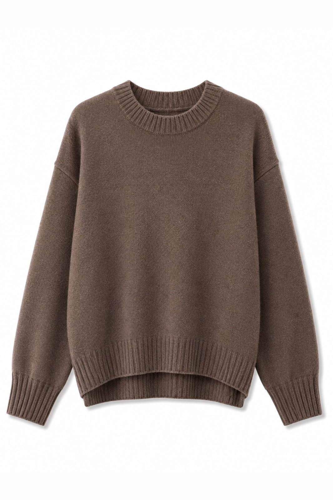 MD05159-06_MORO MAGLIONE COMFORT FIT GIROCOLLO - Moro, TU