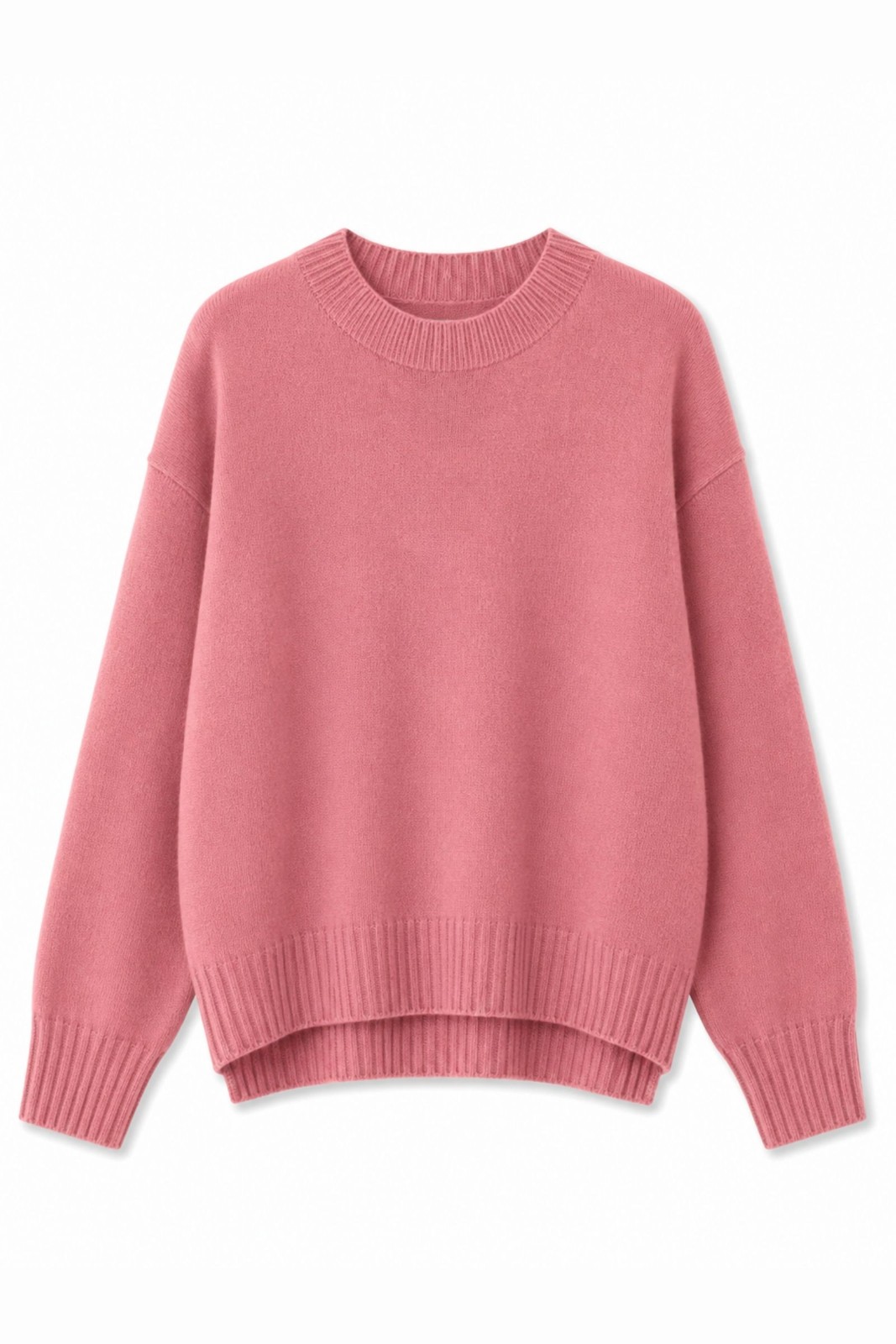 MD05159-06_ROSA MAGLIONE COMFORT FIT GIROCOLLO - Rosa, TU