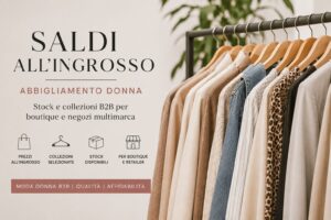 Saldi all’ingrosso abbigliamento donna Myastreet per boutique e negozi multimarca.