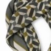 FOULARD FANTASIA VERDE CON DETTAGLIO PERLA - immagine 2