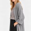 CARDIGAN APERTO OVERSIZE MANICHE AMPIE - immagine 2