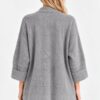 CARDIGAN APERTO OVERSIZE MANICHE AMPIE - immagine 3