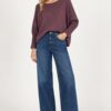 MAGLIA OVERSIZE SCOLLO AMPIO IN MISTO VISCOSA - immagine 3