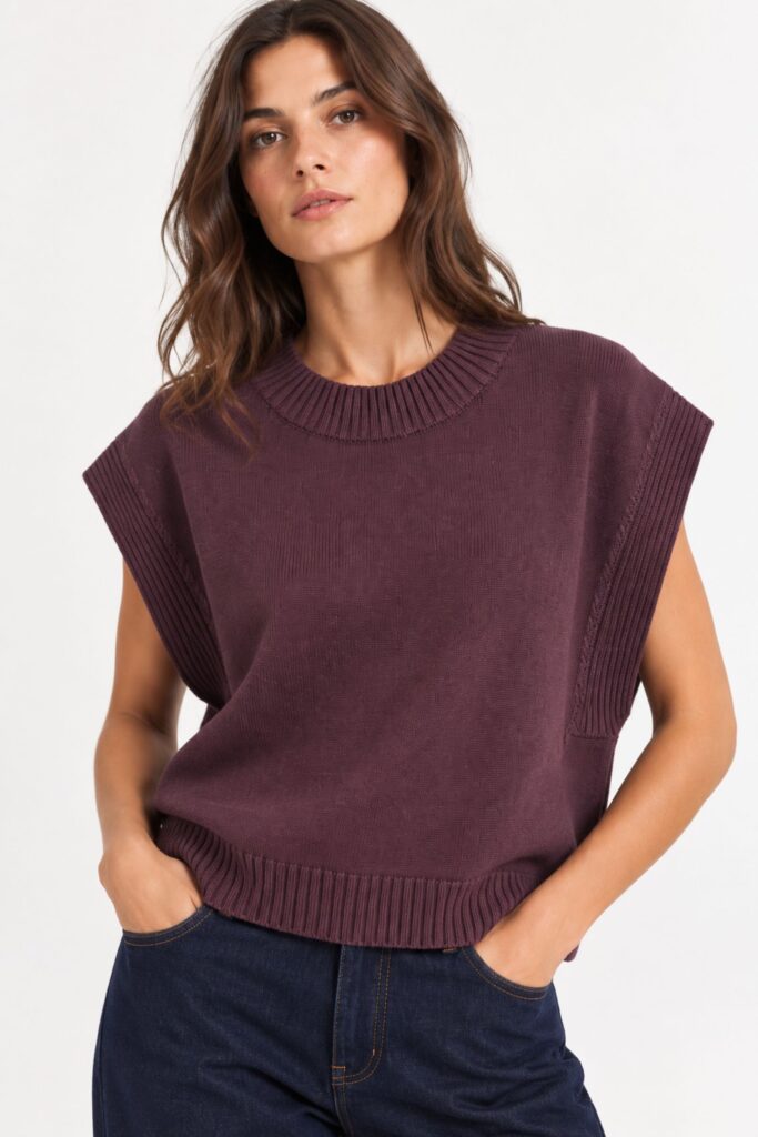 GILET OVERSIZE CORTO 
