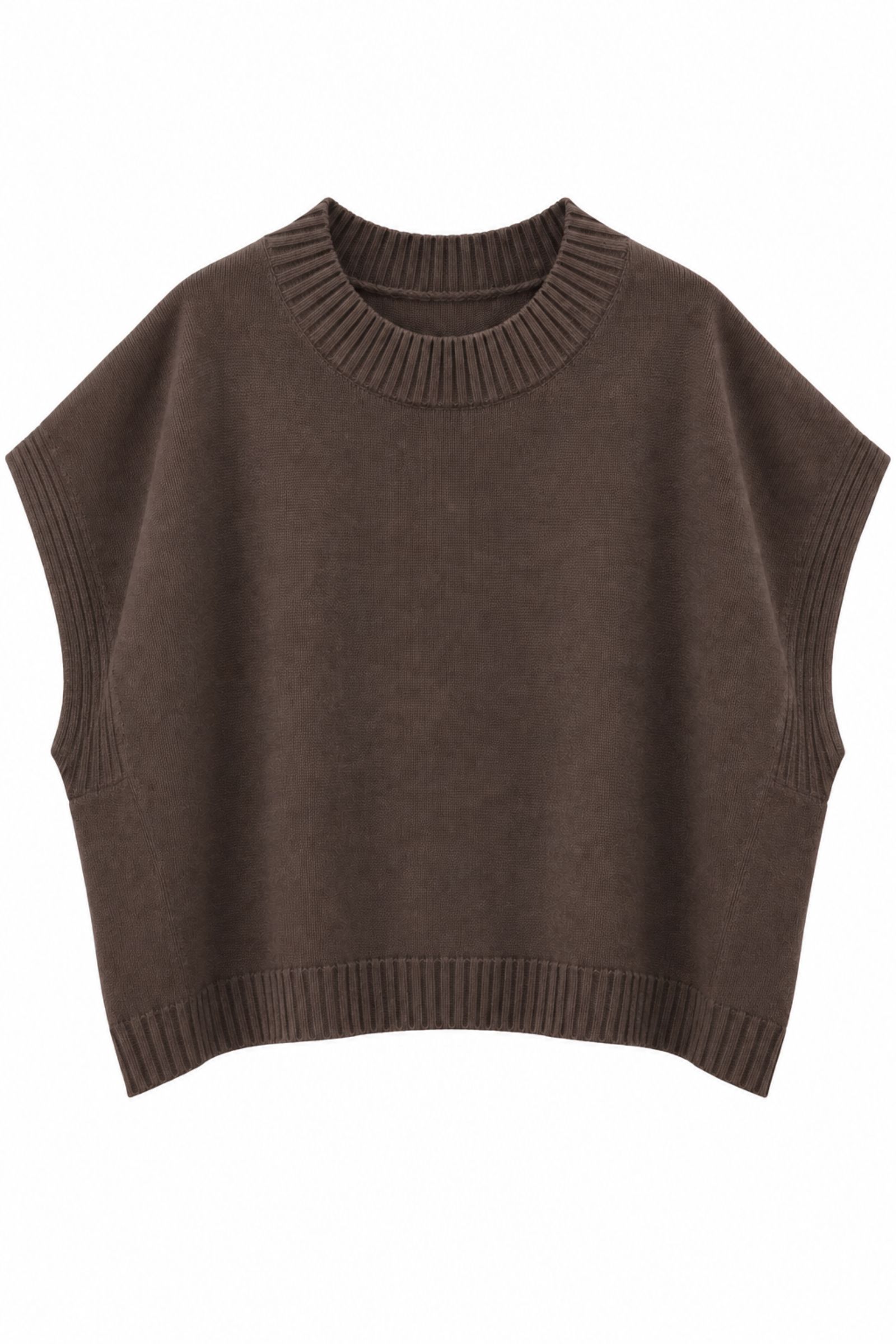 AL626035-06_MORO GILET OVERSIZE CORTO - Moro, TU