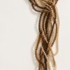 COLLANA MULTIFILO CON PERLINE SFACCETTATE - immagine 2