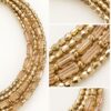 CHOKER MULTIFILO CON PERLINE E CRISTALLI - immagine 2