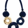 COLLANA STATEMENT CON CERCHI - immagine 2