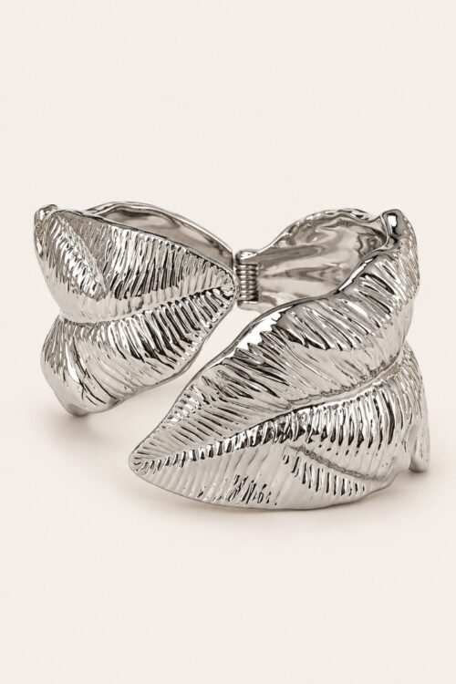 BRACCIALE RIGIDO FOGLIE