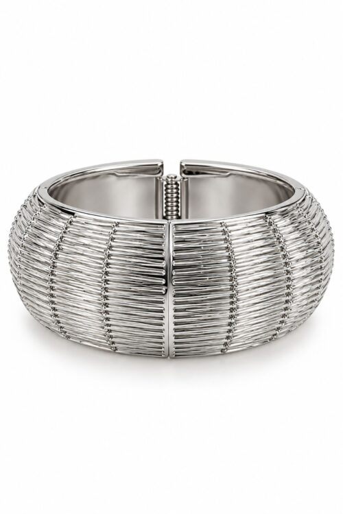 Alternative view of BRACCIALE RIGIDO A FASCIA CON FILI METALLICI