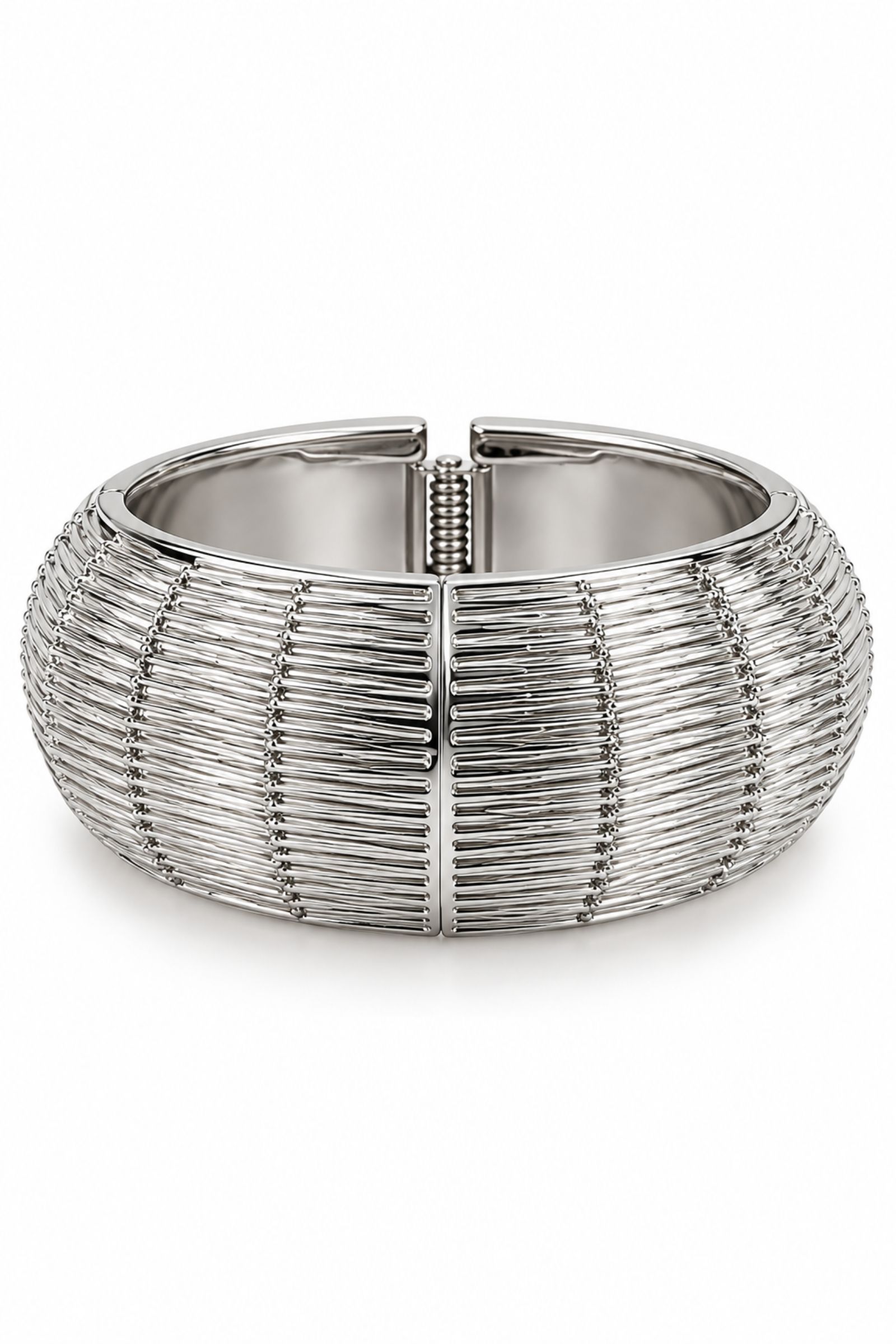 BRACCIALE RIGIDO A FASCIA CON FILI METALLICI - immagine 2