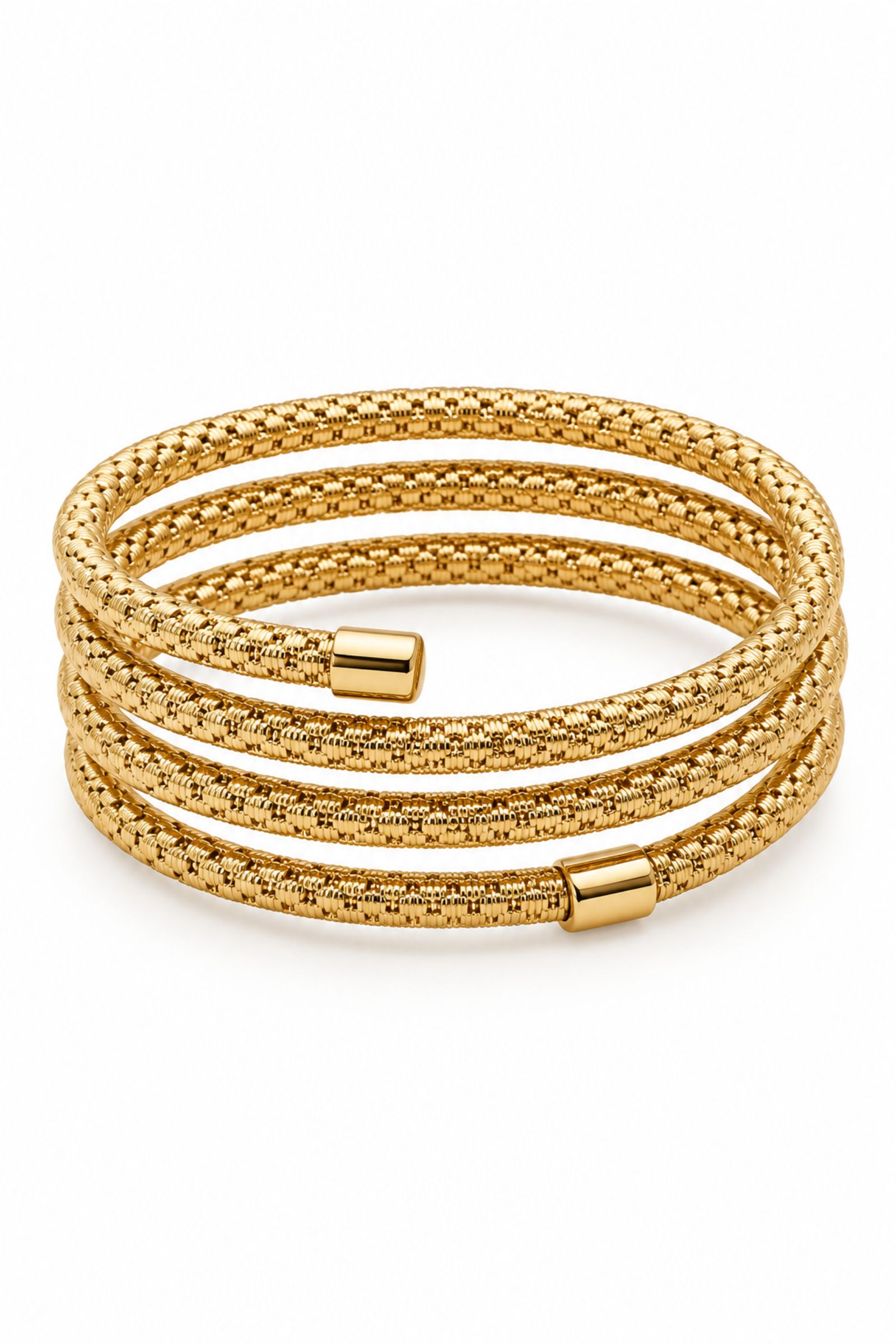 BI291-06_ORO BRACCIALE A SPIRALE - Oro, TU