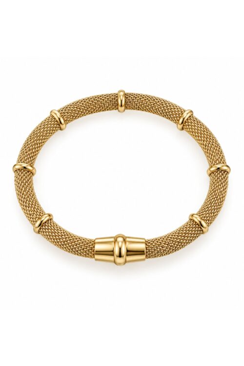 Alternative view of BRACCIALE IN MAGLIA METALLICA