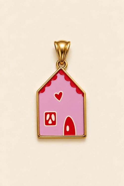 CHARM CASETTA CON CUORE