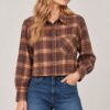 CAMICIA A QUADRI CON TASCHINO