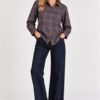 CAMICIA A QUADRI CON BOTTONI - immagine 3