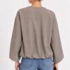 GIACCA BOMBER CON ZIP - immagine 2