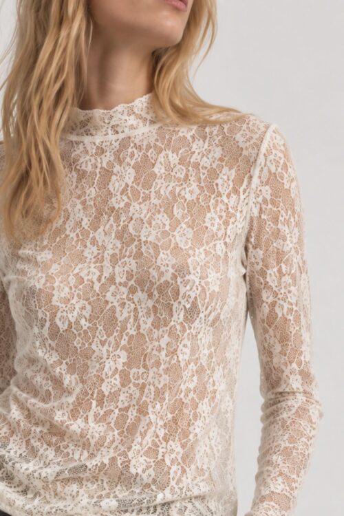 Alternative view of MAGLIA DOLCEVITA IN PIZZO