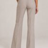 PANTALONE FLARE CON PIEGA CENTRALE - immagine 2