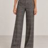 PANTALONE PALAZZO A QUADRI - immagine 2