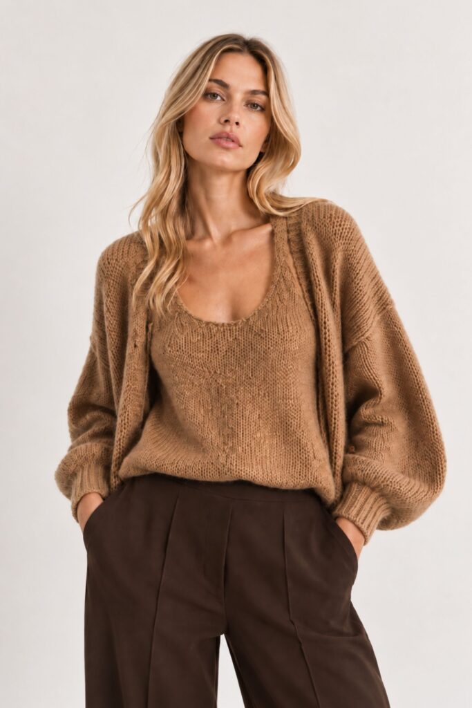 TWIN SET IN MAGLIA MORBIDA 