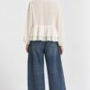 BLUSA SVASATA CON BALZA - immagine 3
