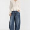 BLUSA SVASATA CON BALZA - immagine 4