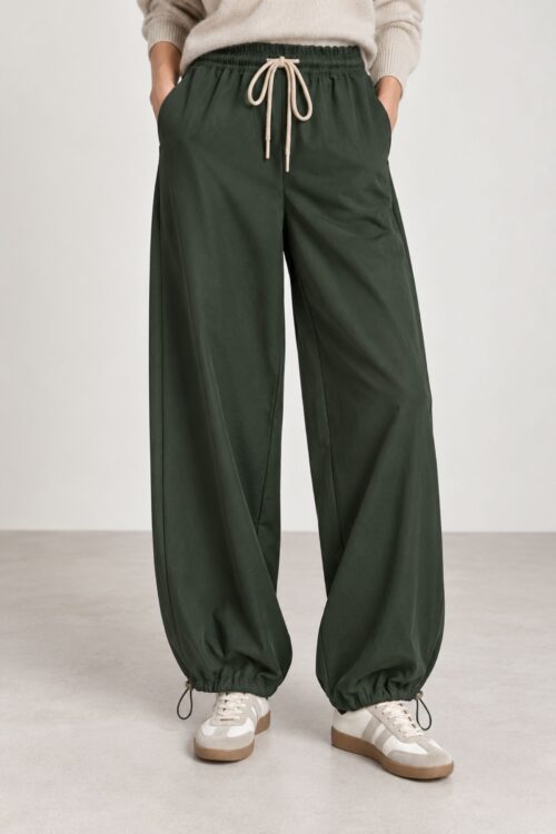 Alternative view of PANTALONI JOGGER CON COULISSE REGOLABILE