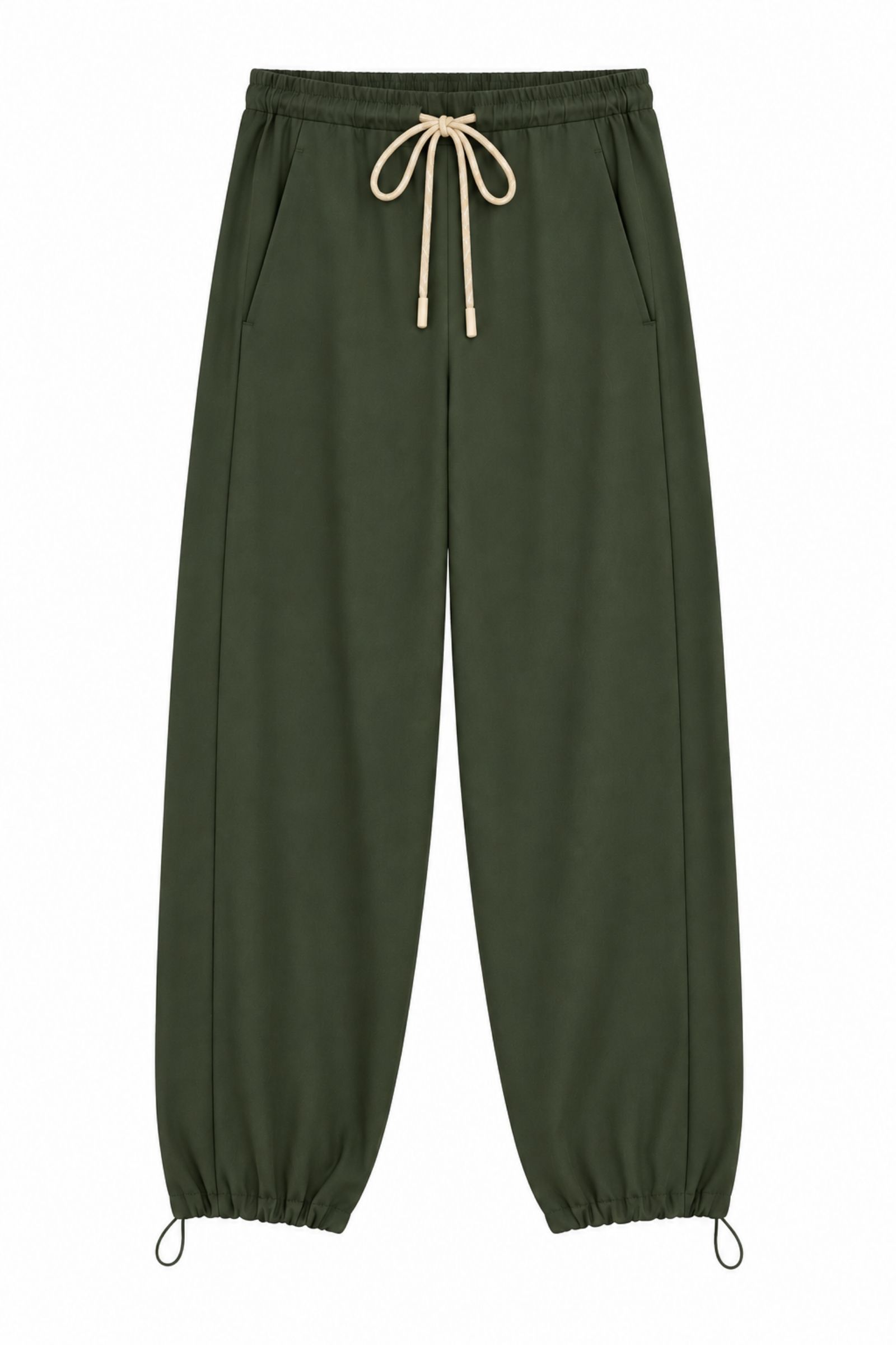 LM81828-06_MILITARE PANTALONI JOGGER CON COULISSE REGOLABILE - Militare, S