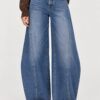 JEANS BALLOON CON CUCITURE A VISTA - immagine 3