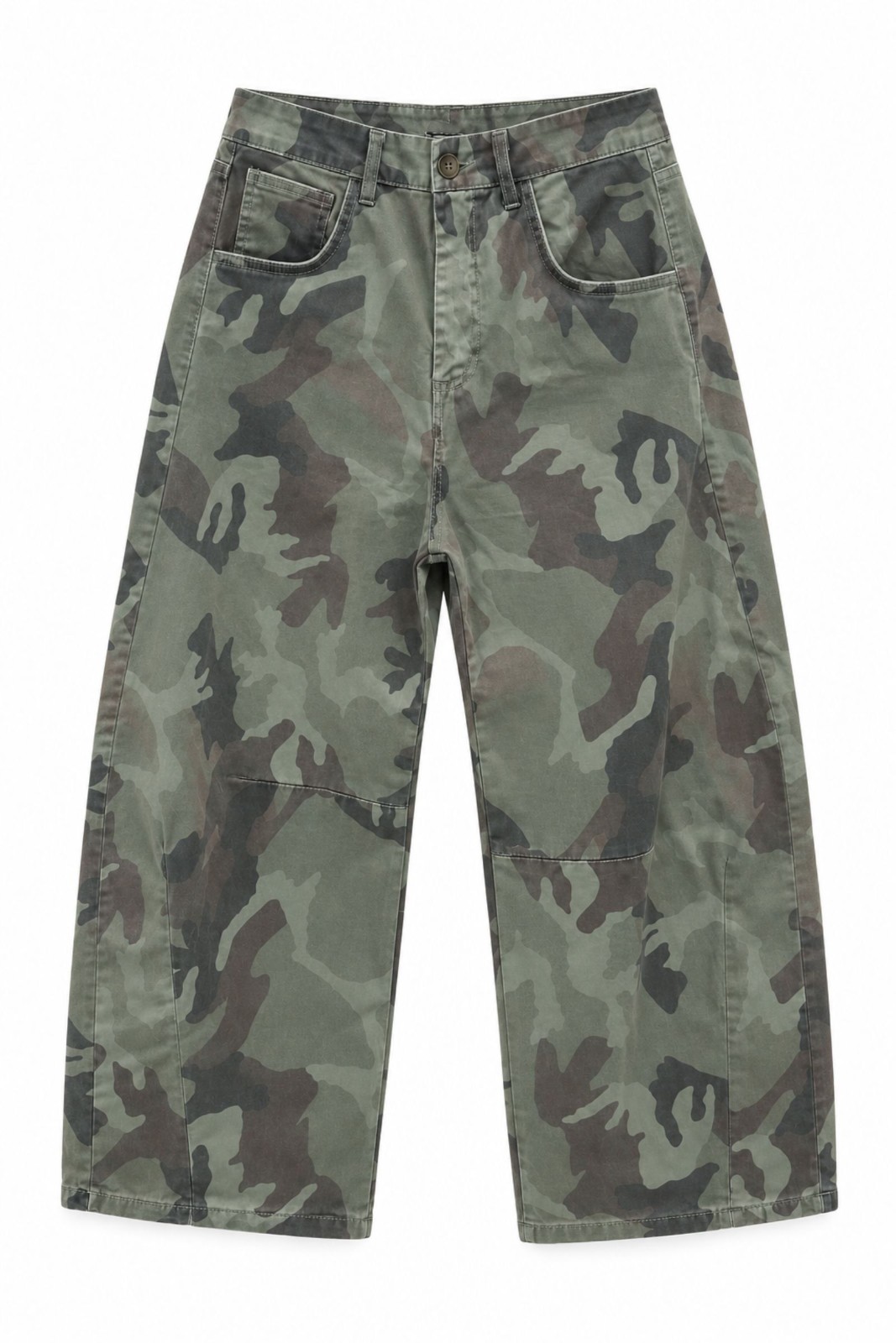 PP0111-06_MILITARE PANTALONE FANTASIA CAMOUFLAGE - Militare, L