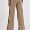 PANTALONE IN MAGLIA CON PROFILO A CONTRASTO - immagine 4