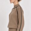 MAGLIA DOLCEVITA CON PROFILI A CONTRASTO - immagine 2