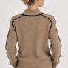 MAGLIA DOLCEVITA CON PROFILI A CONTRASTO - immagine 3