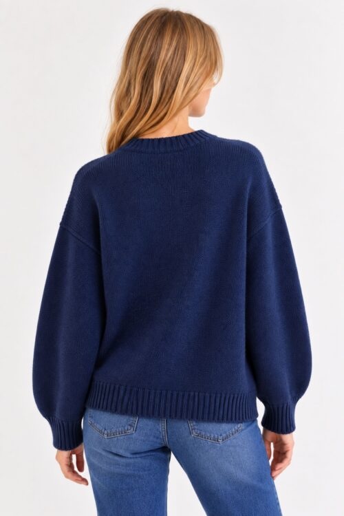 Alternative view of MAGLIA GIROCOLLO OVERSIZE