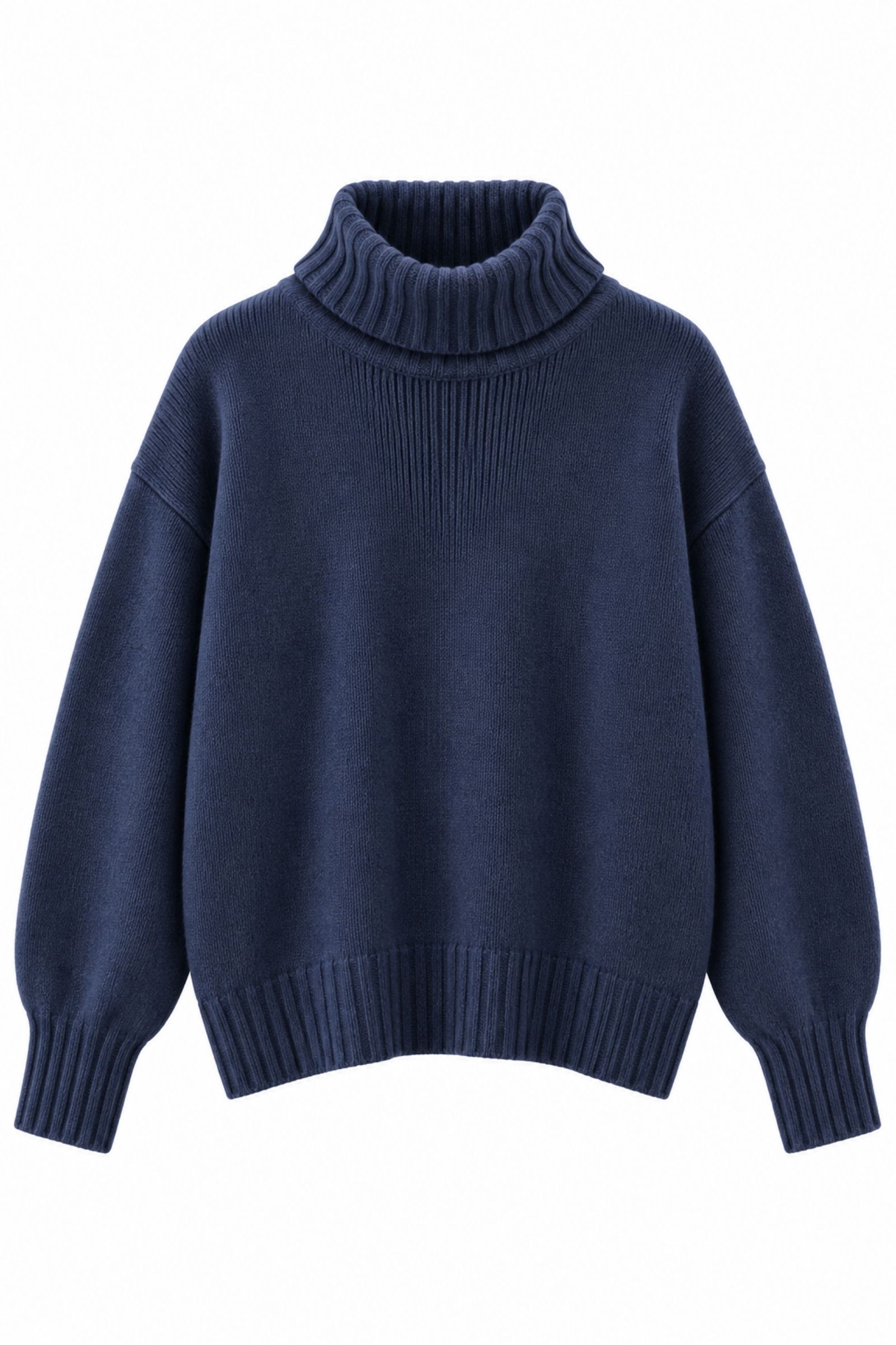 U100078-06_BLU MAGLIA DOLCEVITA OVERSIZE - Blu, TU