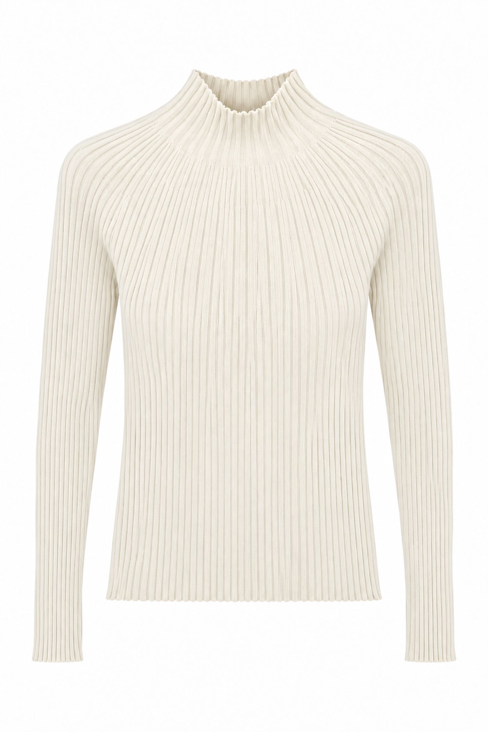 U615-06_BEIGE MAGLIA DOLCEVITA A COSTE - Beige, TU