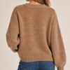 MAGLIONE GIROCOLLO CON MANICHE LUNGHE - immagine 3