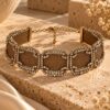 COLLANA CHOKER CON STRASS E MAGLIA METALLICA - Image 2