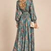 ABITO MIDI FANTASIA PAISLEY CON CINTURA - immagine 3