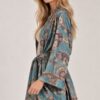 GIACCA FANTASIA PAISLEY CON CINTURA - immagine 2