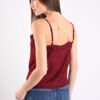 TOP IN PIZZO CON SPALLINE SOTTILI - immagine 3
