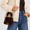 BORSA A MANO IN ECOPELLICCIA CON COULISSE - immagine 2