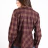 CAMICIA A QUADRI SVASATA CON MANICHE AMPIE - immagine 3