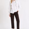 CAMICIA CON ROUCHES E BALZA SUL FONDO - immagine 4
