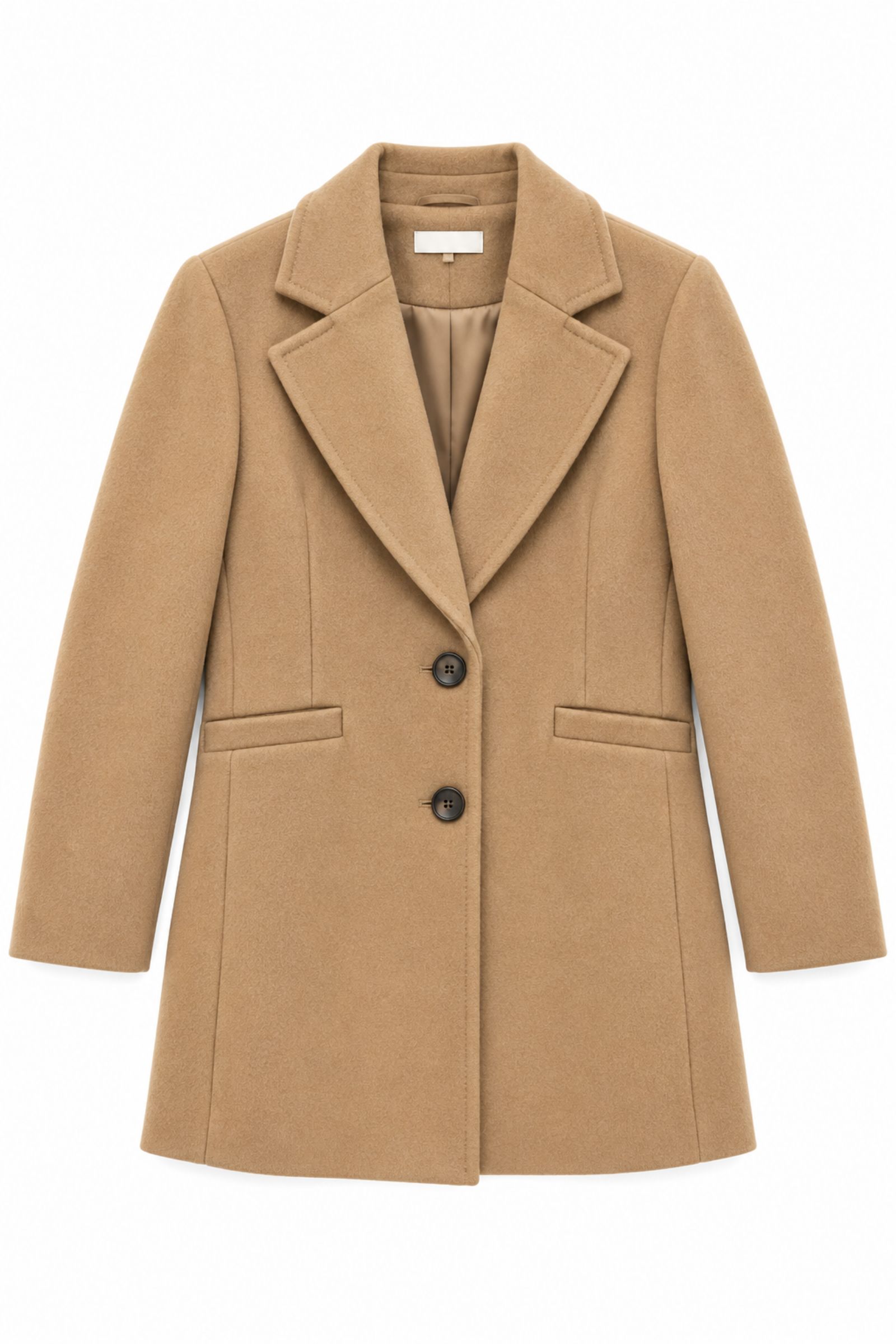 MS04-06_CAMMELLO CAPPOTTO MONOPETTO CLASSICO - Cammello, S