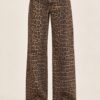 JEANS BALLOON CON STAMPA LEOPARDATA - immagine 2