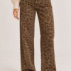 JEANS CON STAMPA ANIMALIER
